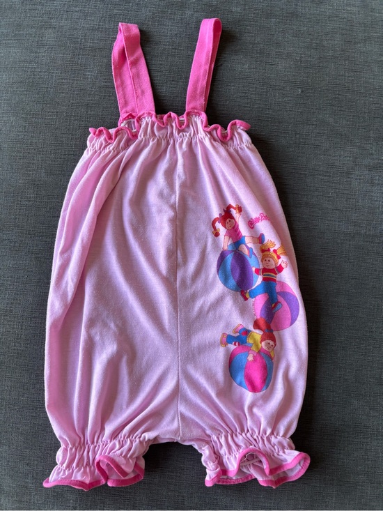 Cabbage Patch Kids Other - Vintage 80s Cabbage Patch Kids Pink Pajama Romper Wundies Size 8